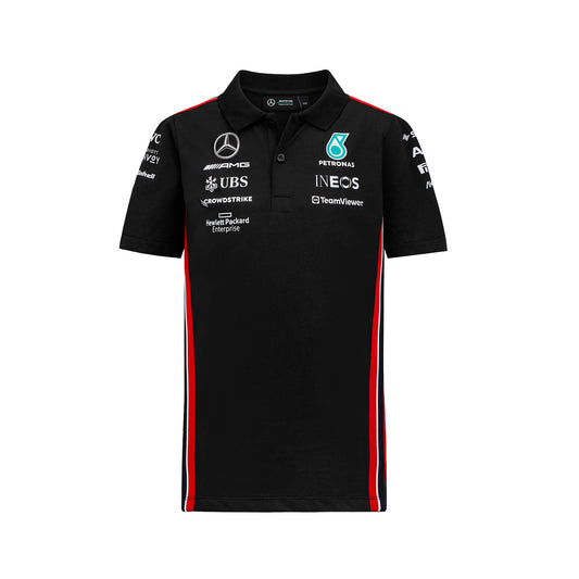 Mercedes Team Polo Black Kid
