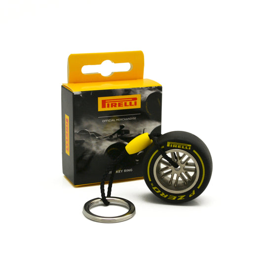 Pirelli Tyre Key Ring Yellow 18'