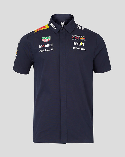 Red Bull Racing Team Buttoned Shirt Man