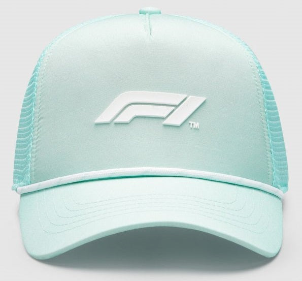 F1 FW Large Logo Baseball Cap Blue Glass