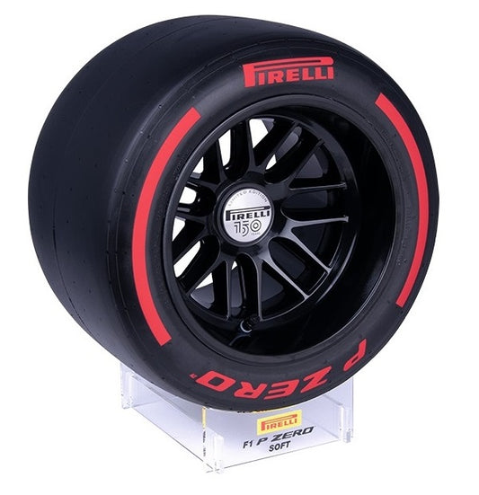 Pirelli Wind Tunnel Tyre Red 18' Scale 1:2