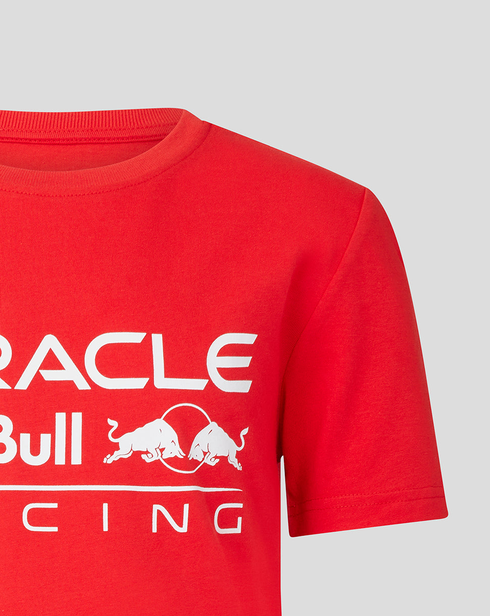 Red Bull Racing Large Front Logo Tee Scarlet Flame Kid
