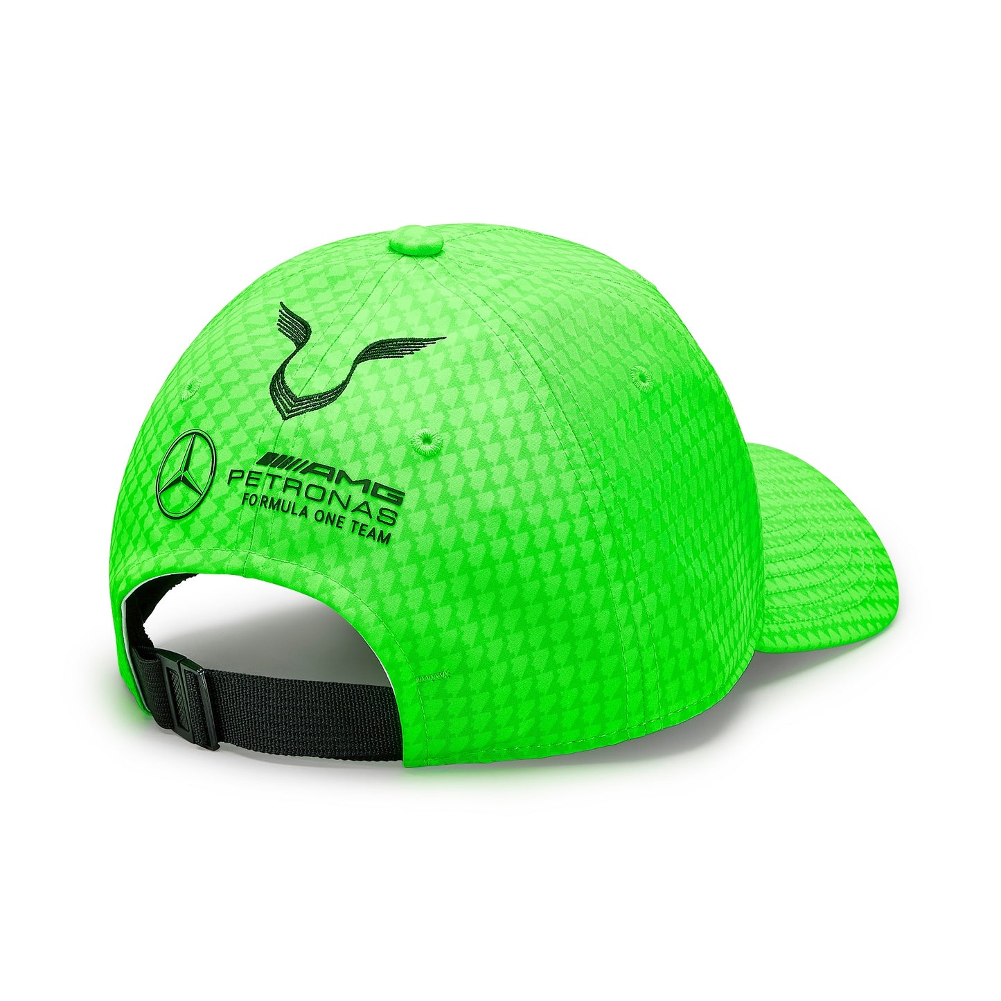 Mercedes Hamilton Team Baseball Cap Neon Green
