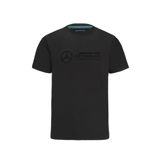 Mercedes Stealth Large Logo Tee