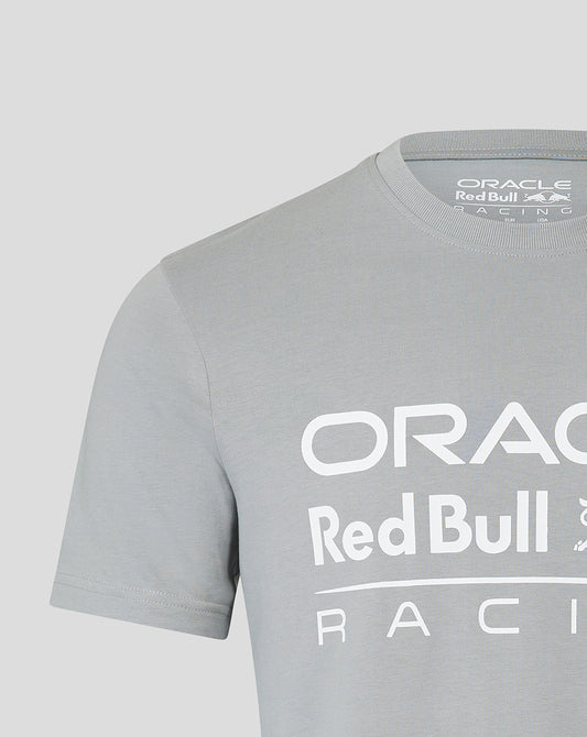 Red Bull Racing Core Tee Large Front Logo Grey Unisex