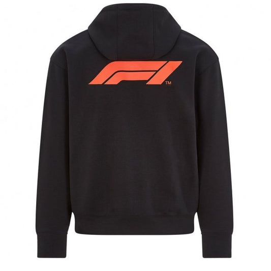 F1 Small Logo Zip Hooded Sweat