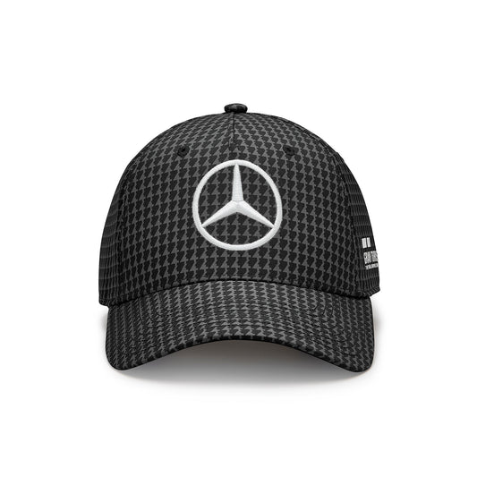 Mercedes Hamilton Team Baseball Cap Neon Black