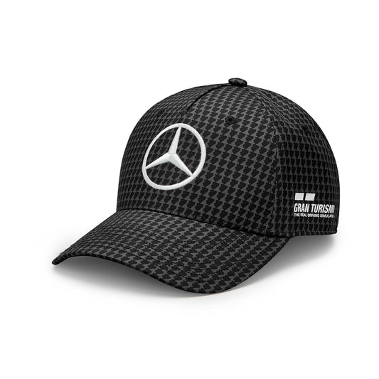 Mercedes Hamilton Team Baseball Cap Neon Black
