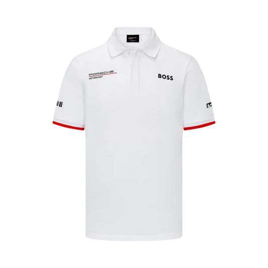 PORSCHE RP Team Polo White