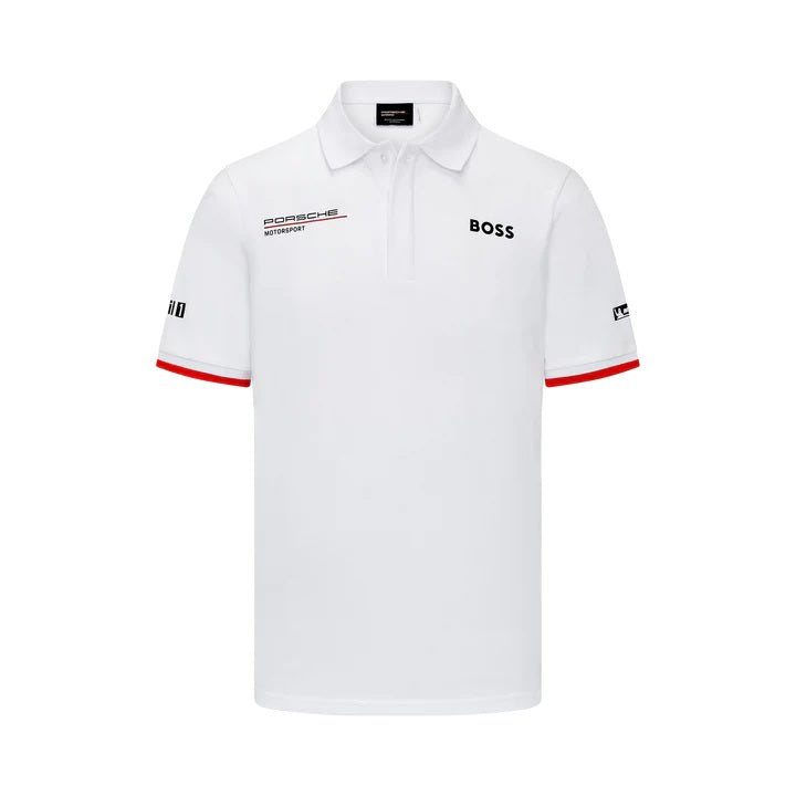 PORSCHE RP Team Polo White