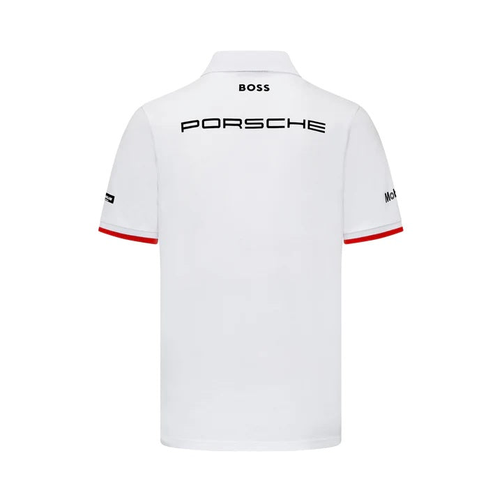 PORSCHE RP Team Polo White