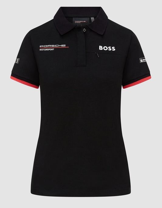 PORSCHE RP Team Polo Black Lady