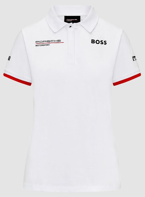 PORSCHE RP Team Polo White Lady