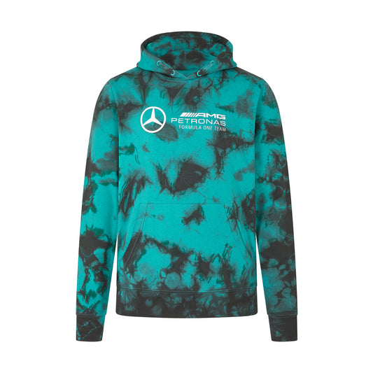 Mercedes FW Mens Tie Dye Hoody