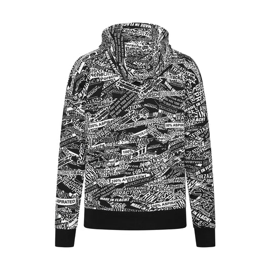 PORSCHE FW Quoted AOP Oversized Hoody