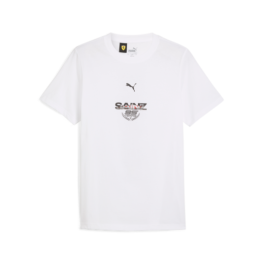 SF FW MENS SAINZ TEE WHITE