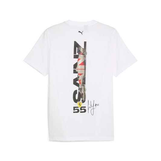 SF FW MENS SAINZ TEE WHITE