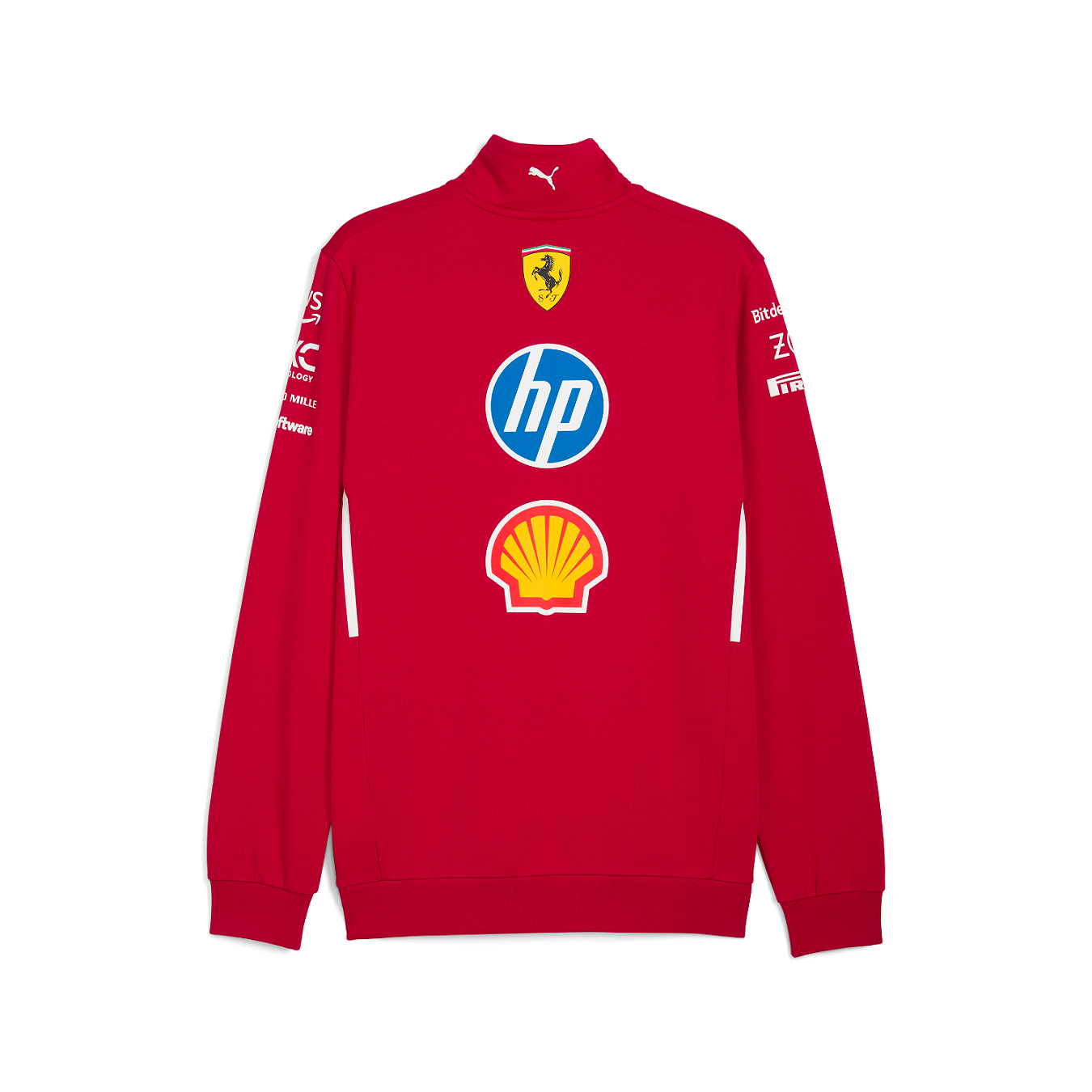 SCUDERIA FERRARI RP TEAM 1/2 ZIP SWEAT