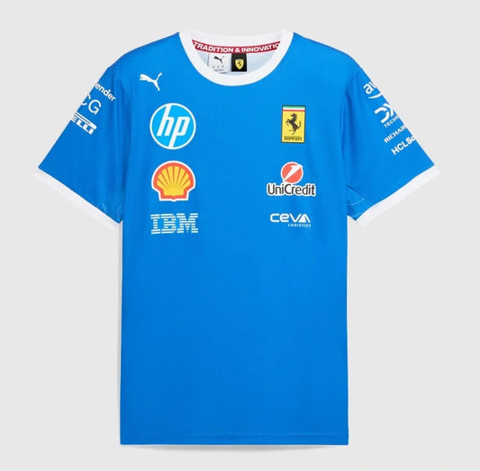 SCUDERIA FERRARI TEAM TEE SPECIAL EDITION MONZA 2025