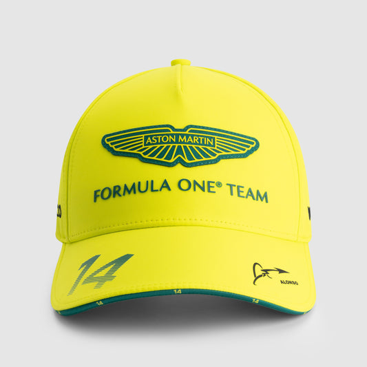 ASTON MARTIN F1 RP ALONSO TEAM CAP LIME