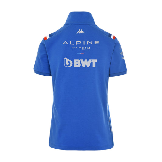 ALPINE F1 Team Polo Blue Royale Marine Lady
