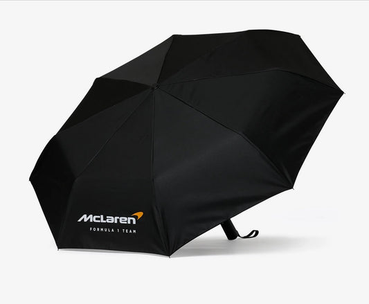 McLaren Fan Telescopic Umbrella Black