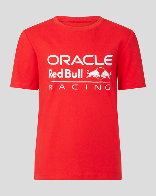 Red Bull Racing Large Front Logo Tee Scarlet Flame Kid