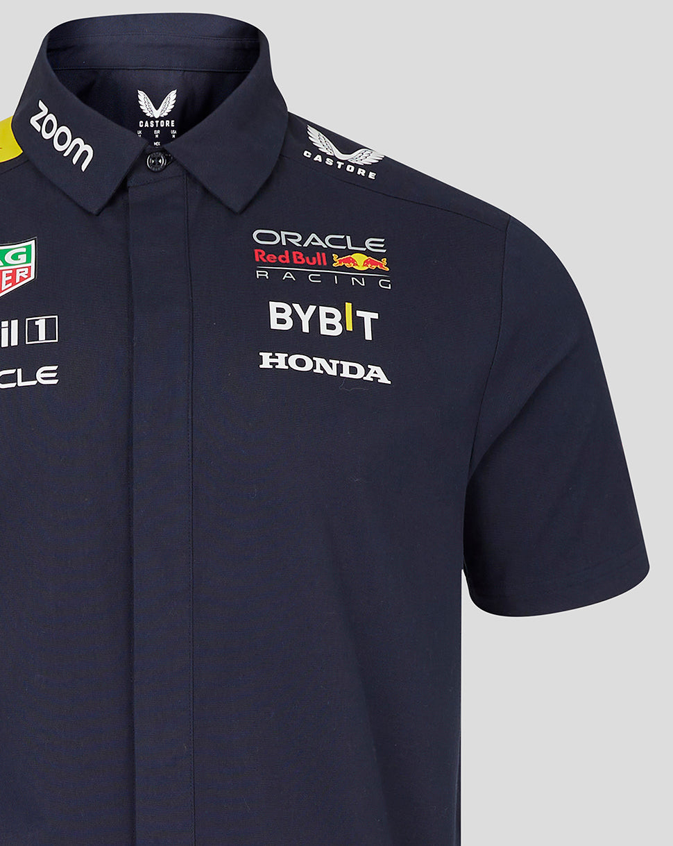 Red Bull Racing Team Buttoned Shirt Man