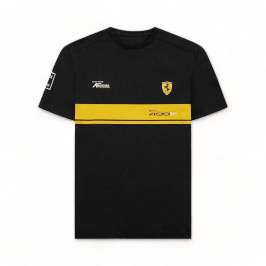 Ferrari Hypercar WEC T -shirt - Le Mans Special Edition - Black
