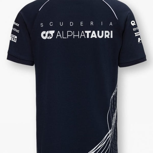Scuderia Alpha Tauri Team Polo Black