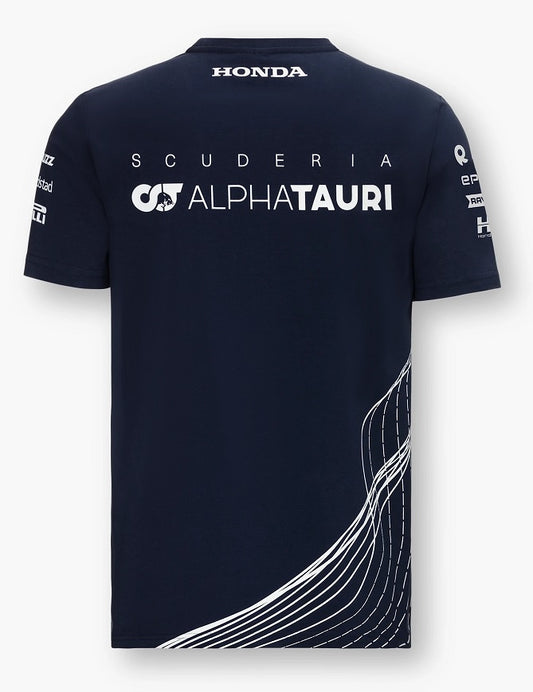 Alpha Tauri Team T-shirt Black Scuderia