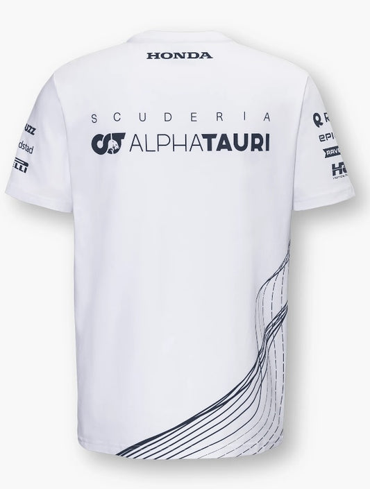 Alpha Tauri Team T-Shirt WHITE SCUDERIA