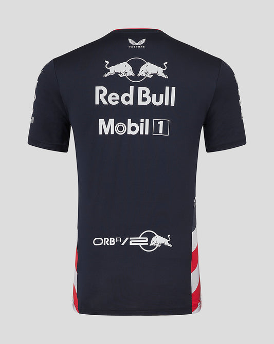 Red bull Racing Team America Set Up T-Shirt Man