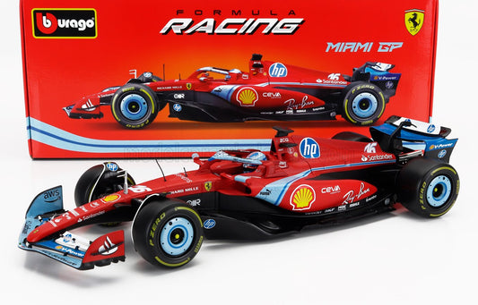 F1 SF24 Charles Leclerc #16 SPECIAL EDITION MIAMI 2024 Scale 1:18