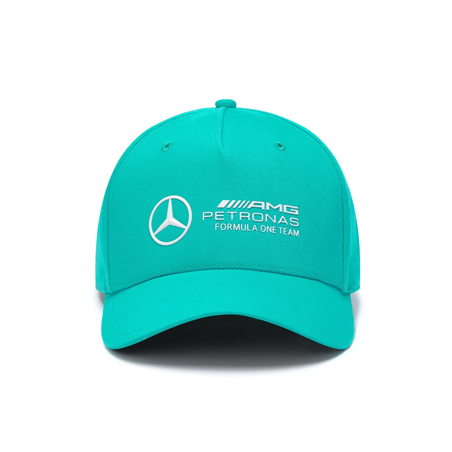 Mercedes FW Large Logo Cap Black Ultra Teal