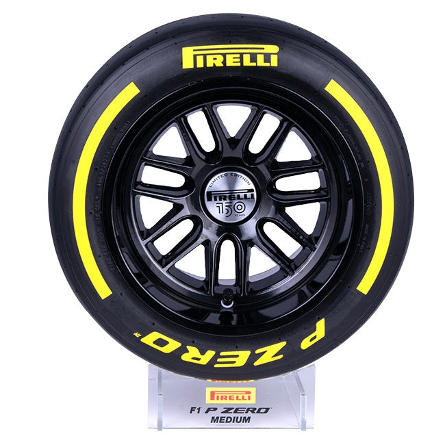 Pirelli Wind Tunnel Tyre Yellow 18' Scale 1:2