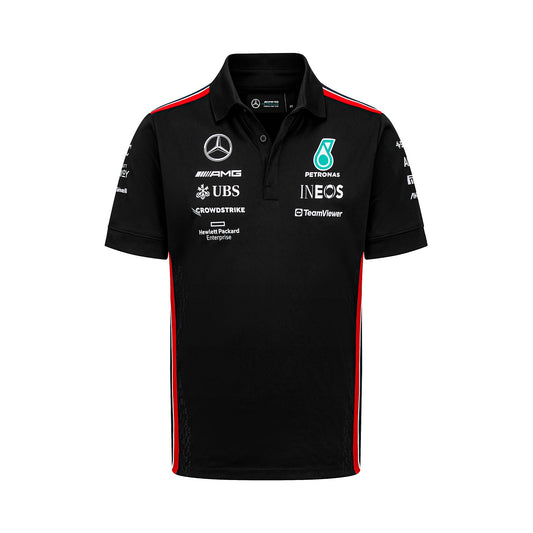 Mercedes Team Poloshirt Man Black