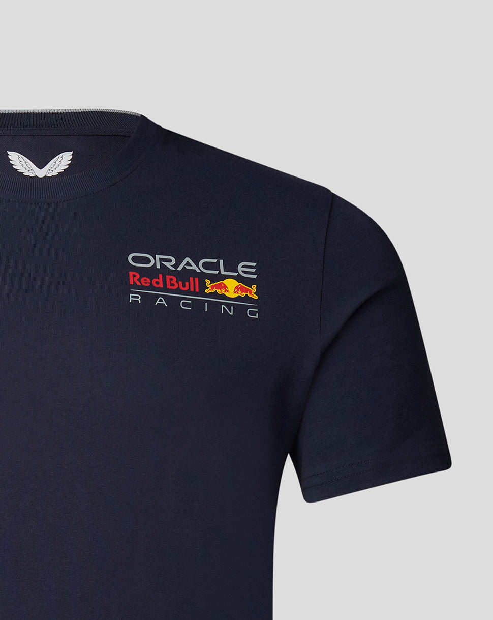 Red Bull Racing Core Tee Full Colour Logo Night Sky Unisex