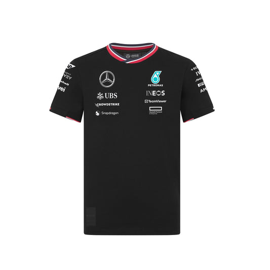 Mercedes Team Tee Black Kid