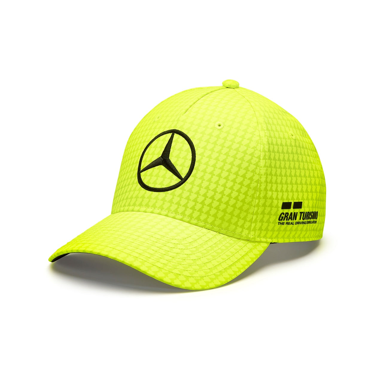 Mercedes Hamilton Team Cap Neon Yellow Kid