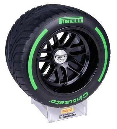 Pirelli Wind Tunnel Tyre Green 18' Scale 1:2