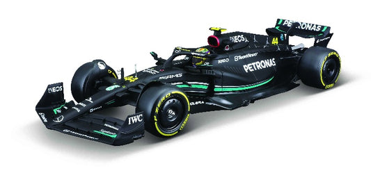 F1 W14 Mercedes AMG Petronas 2023 Lewis Hamilton #44 SIGNATURE Scale 1:24