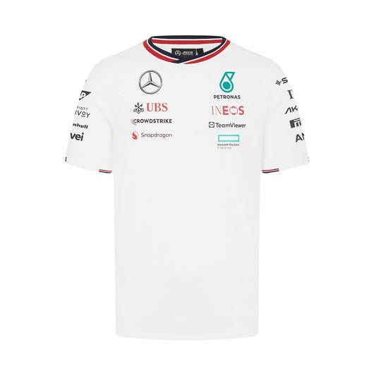 Mercedes Team Tee Man White