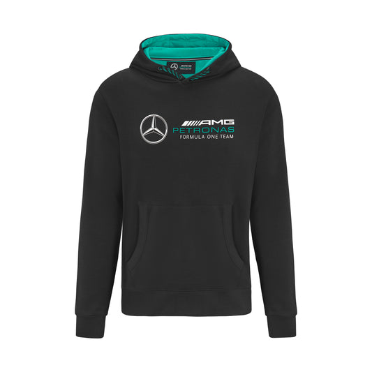 Mercedes FW Logo Hoodie Black