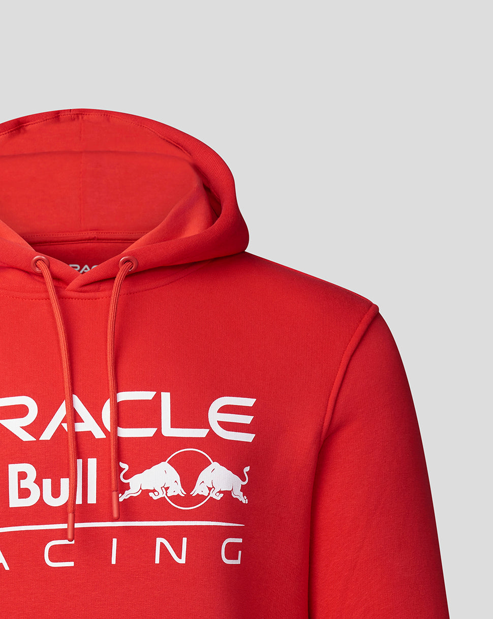 Red Bull Racing Core Overhead Hoodie Flame Scarlet Unisex