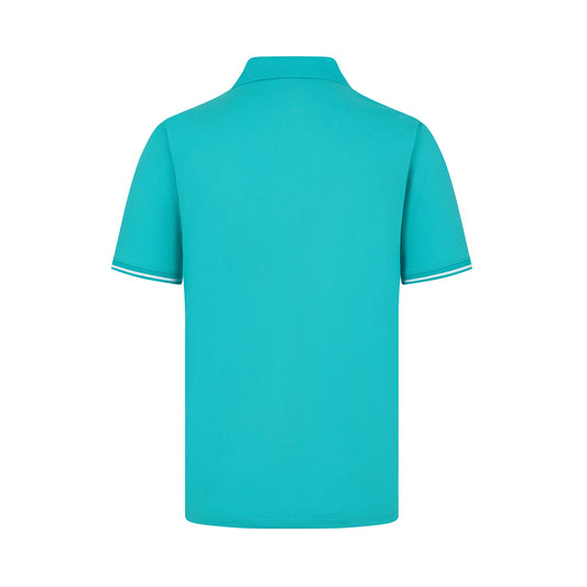 Mercedes FW Mens  Polo Teal