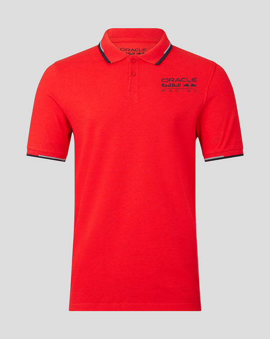 Red Bull Racing Core Polo Flame Scarlet Unisex