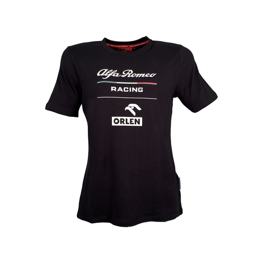 Alfa Romeo Orlen Essential T-Shirt Black Lady
