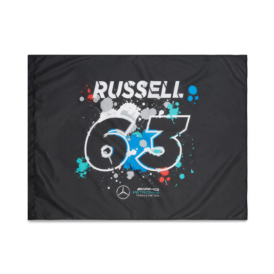 Mercedes FW Russel Flag 90x120 cm