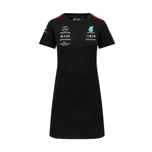 Mercedes Team T-Dress Black Lady